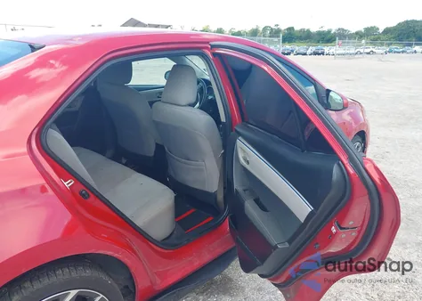 2016 Toyota Corolla Le from USA, damaged, VIN 2T1BURHEXGC648592